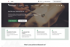 Selling the finest diamonds with M2 & Hyvä theme